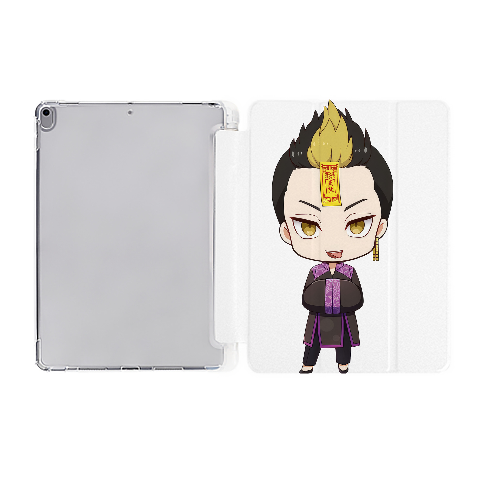 （画像用） 東京リベンジャーズ Tokyo Revengers IPad ケース ペン収納付き 三つ折りスタンド PUレザー×シリコン 対応機種9.5/10.5/10.9インチ